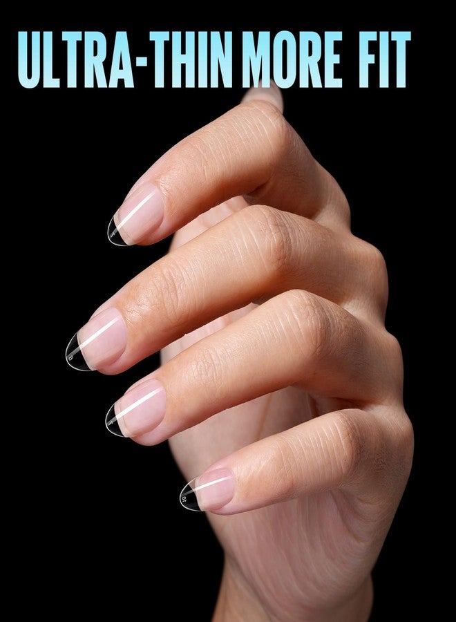 TOMICCA Extra Short Almond Nail Tips 192Pcs 12 Sizes - Clear Gel Short Fake Nails for Acrylic Nails & Press On Nails, Home DIY and Wedding Salon for Nails Extensions (Beginner & Professional) - Image 4